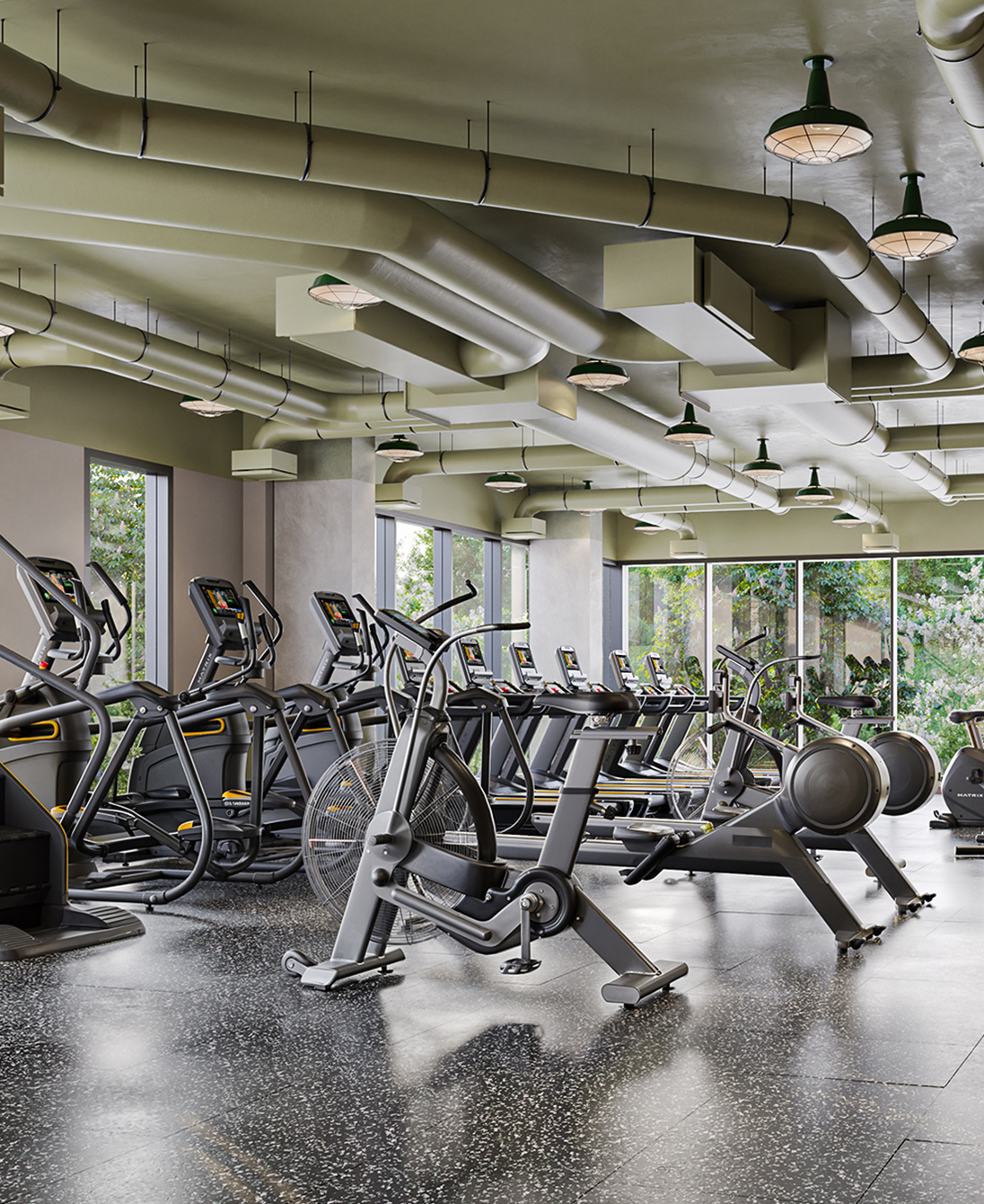 A state-of-the-art fitness center